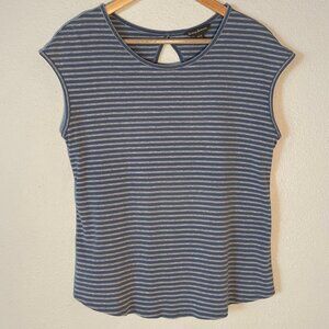 Tommy‎ Bahama 100% Cotton Sleeveless Top, Blue & Gray, Size M